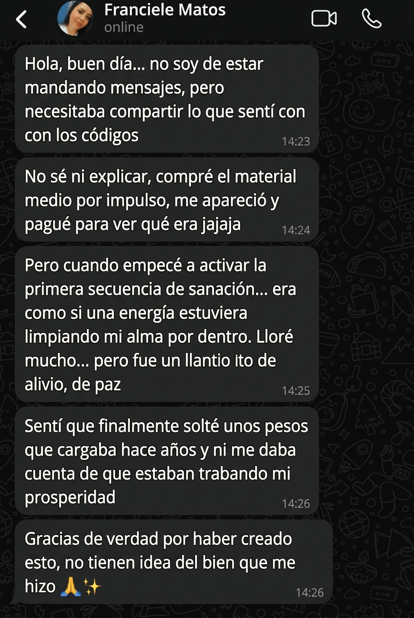 Captura de conversación real de un cliente 3