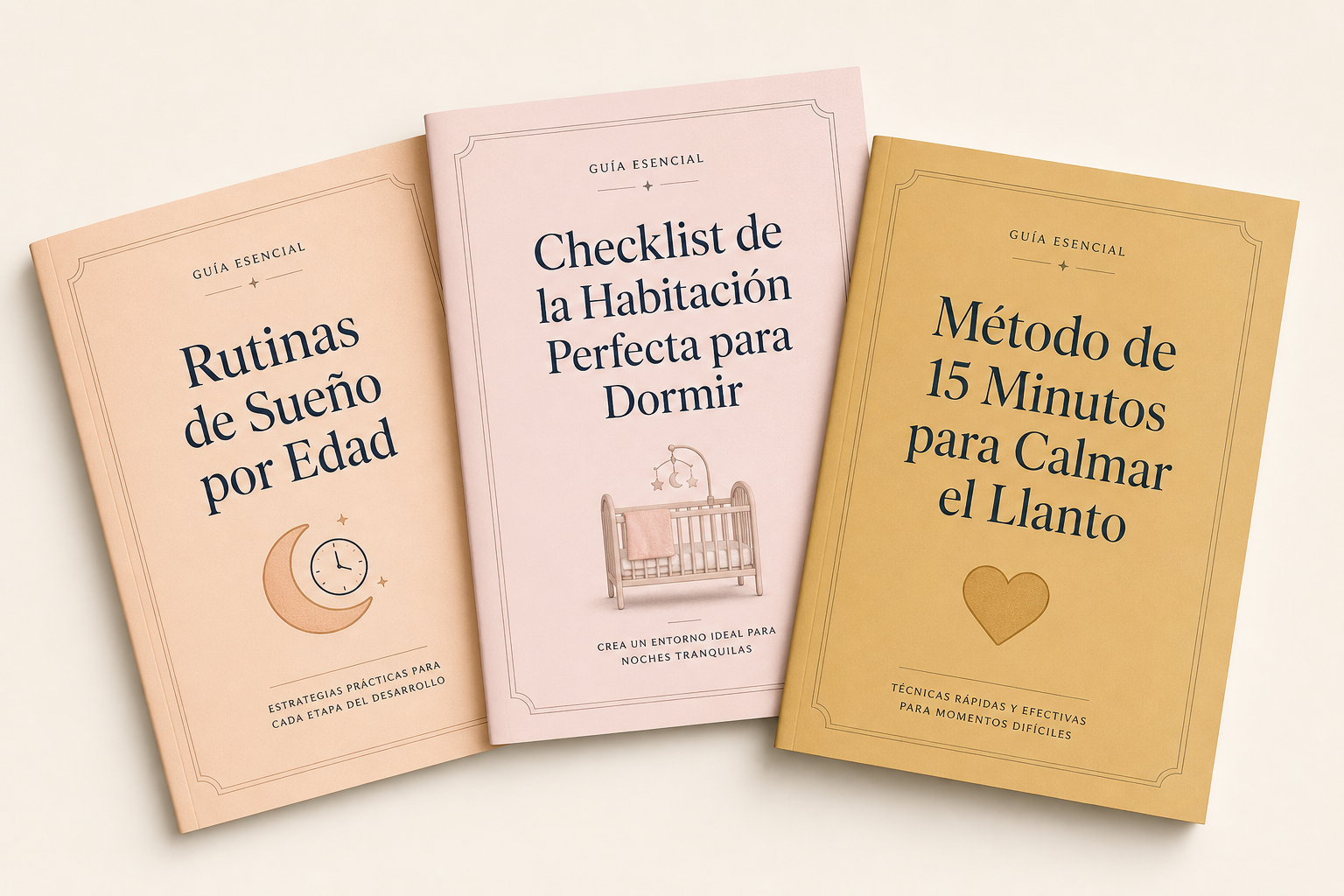 Tres bonos descargables en PDF: rutinas, checklist y método de calma