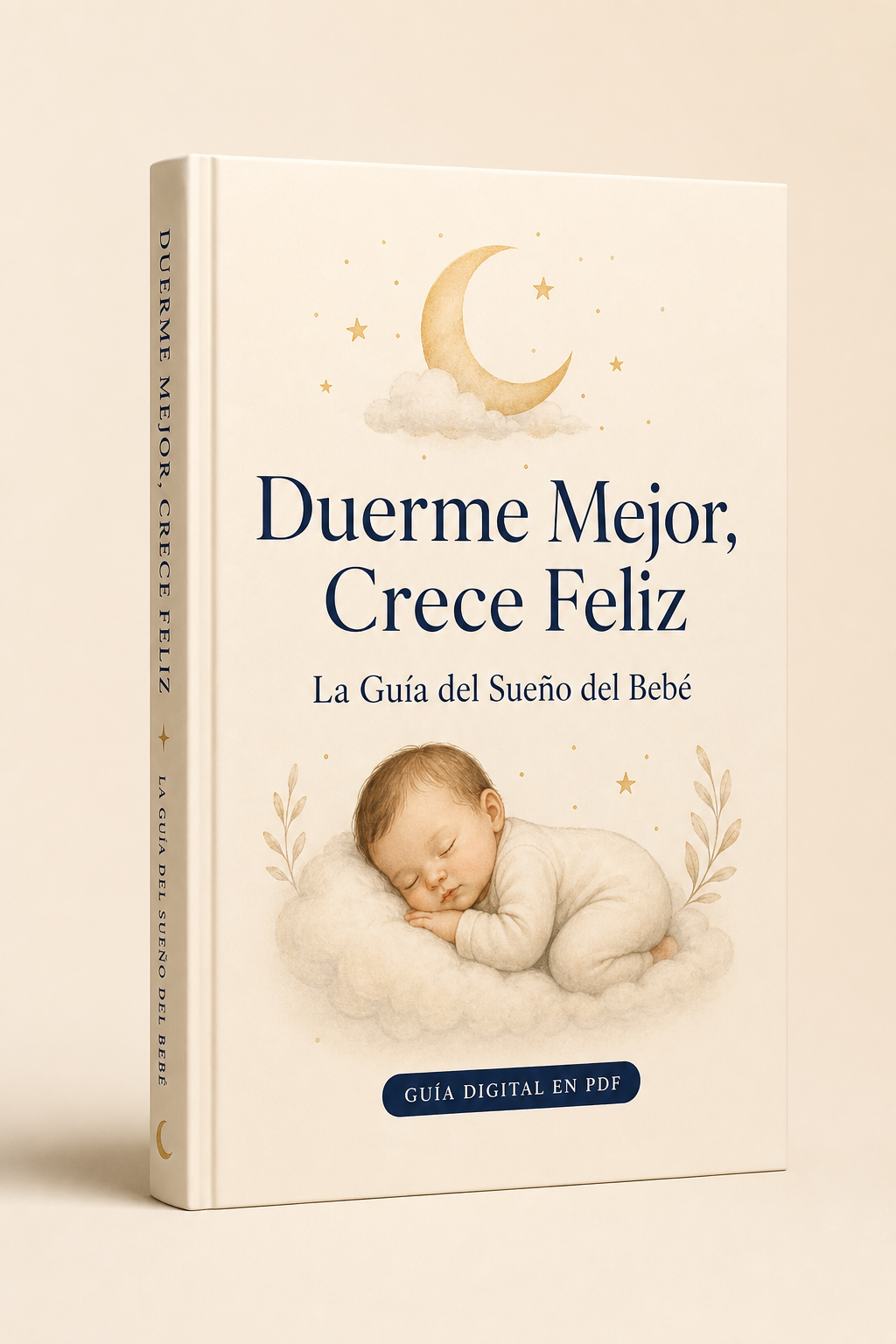 Portada de la guía Duerme Mejor, Crece Feliz